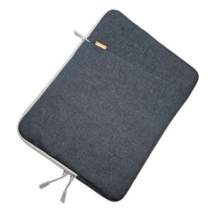 JETech Gray Fabric Laptop Sleeve Case - Lightweight & Durable - EUC
